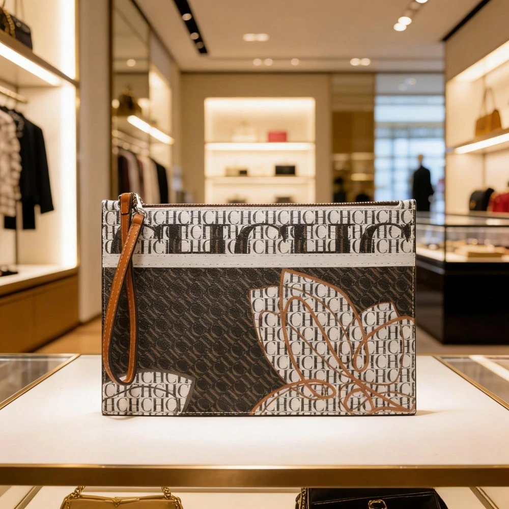 

CHHC Легкая роскошная женская сумка с буквенным принтом, маленькая сумочка-клатч, сумка-конверт, сумка через плечо для телефона