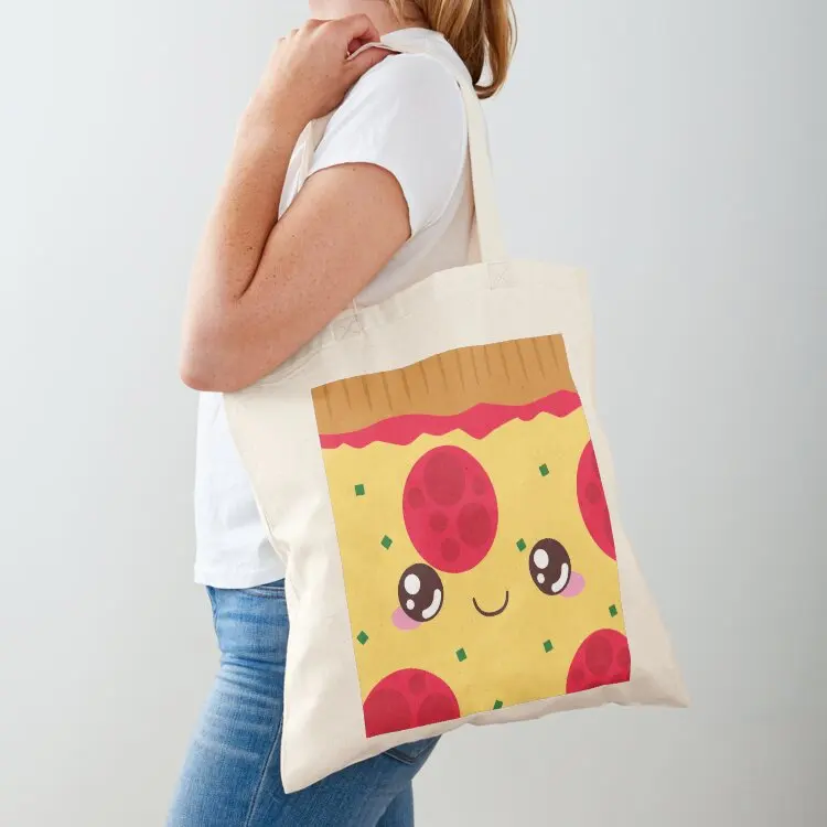 

Pepperoni Pizza Tote Bag Canvas stote bag cute tote bag tote women eco pack