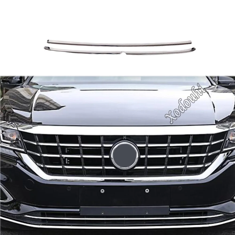 

Stainless Steel Front Bumper Trim For Volkswagen VW Passat 2019 2020 2021 2022 2023 Car Exterior Accessories Decoration Stick