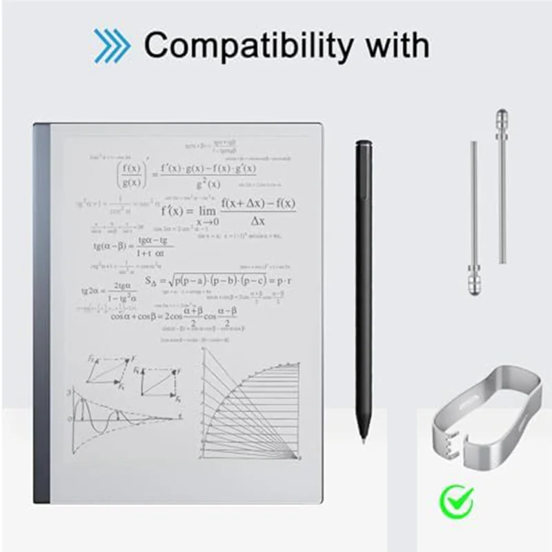 -A15I No Wear Out Titanium Replacement Pen Tips, 2 Smooth And Precise, With Installation Tool, Universal Pen, Digital Pen, Easy