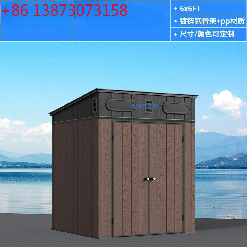 

Smart Outdoor Plastic Lockers Lockers Sunscreen Sunscreen Sundries Garbage Cabinet Courtyard Garden Storage Tools