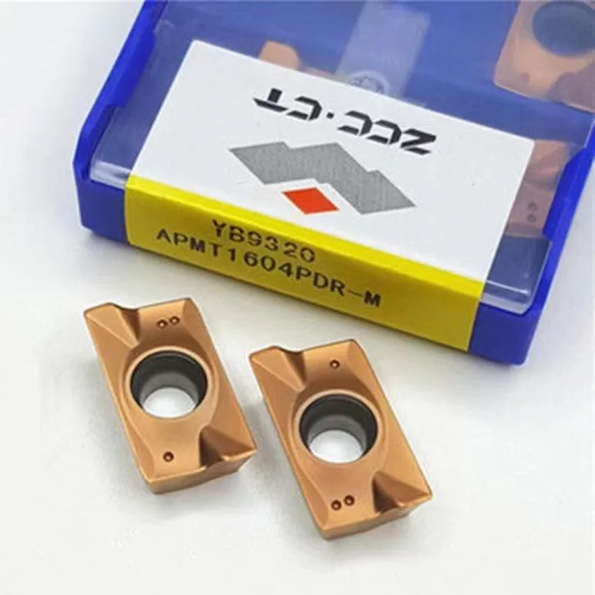 ZCC.CT APMT11T3PDR-M YB9320 / APMT1604PDR-M YB9320 /APMT160408PDR-M YB9320 APMT11T3 APMT1604 CNC carbide inserts 10pcs/box