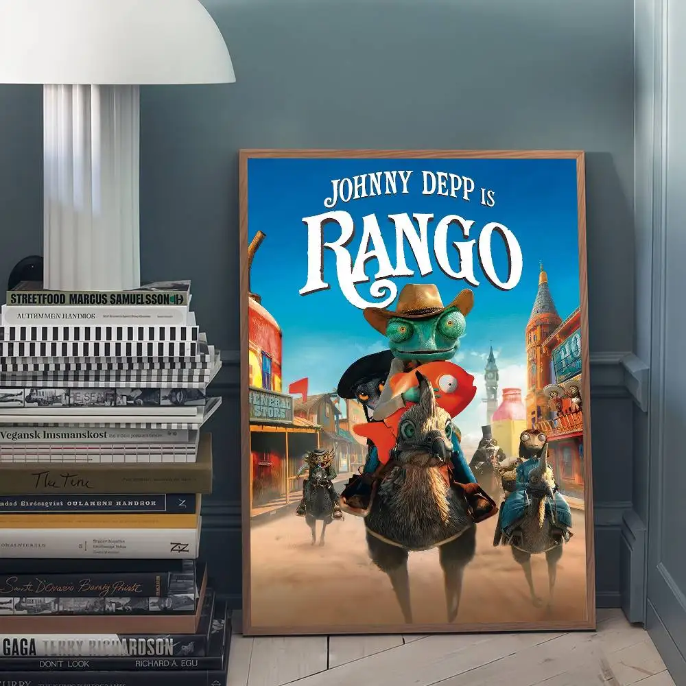 1 قطعة فيلم رانجو ورق أبيض ملصق مقاوم للماء ورقة ملصق مقهى بار الجمالية الفن طلاء جدران