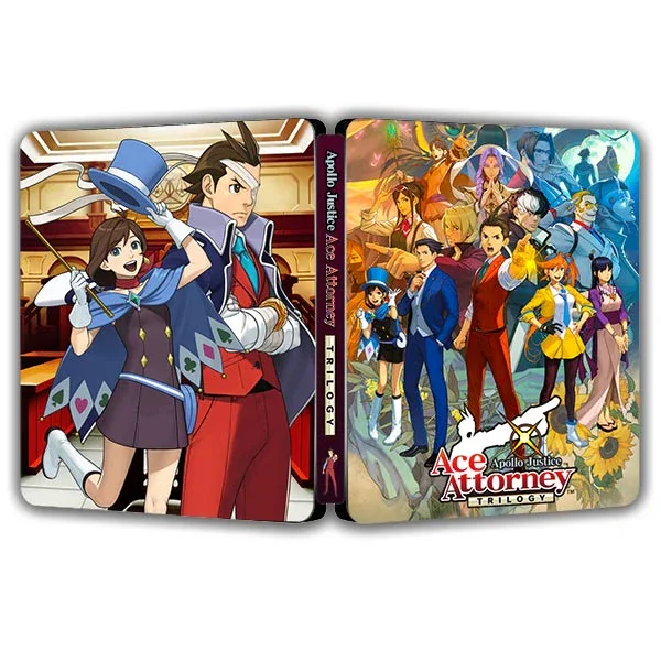 

Apollo Justice Ace Attorney Trilogy ALL Platforms Steelcase FantasyBox (Customization,Steel case,Game CD not included)