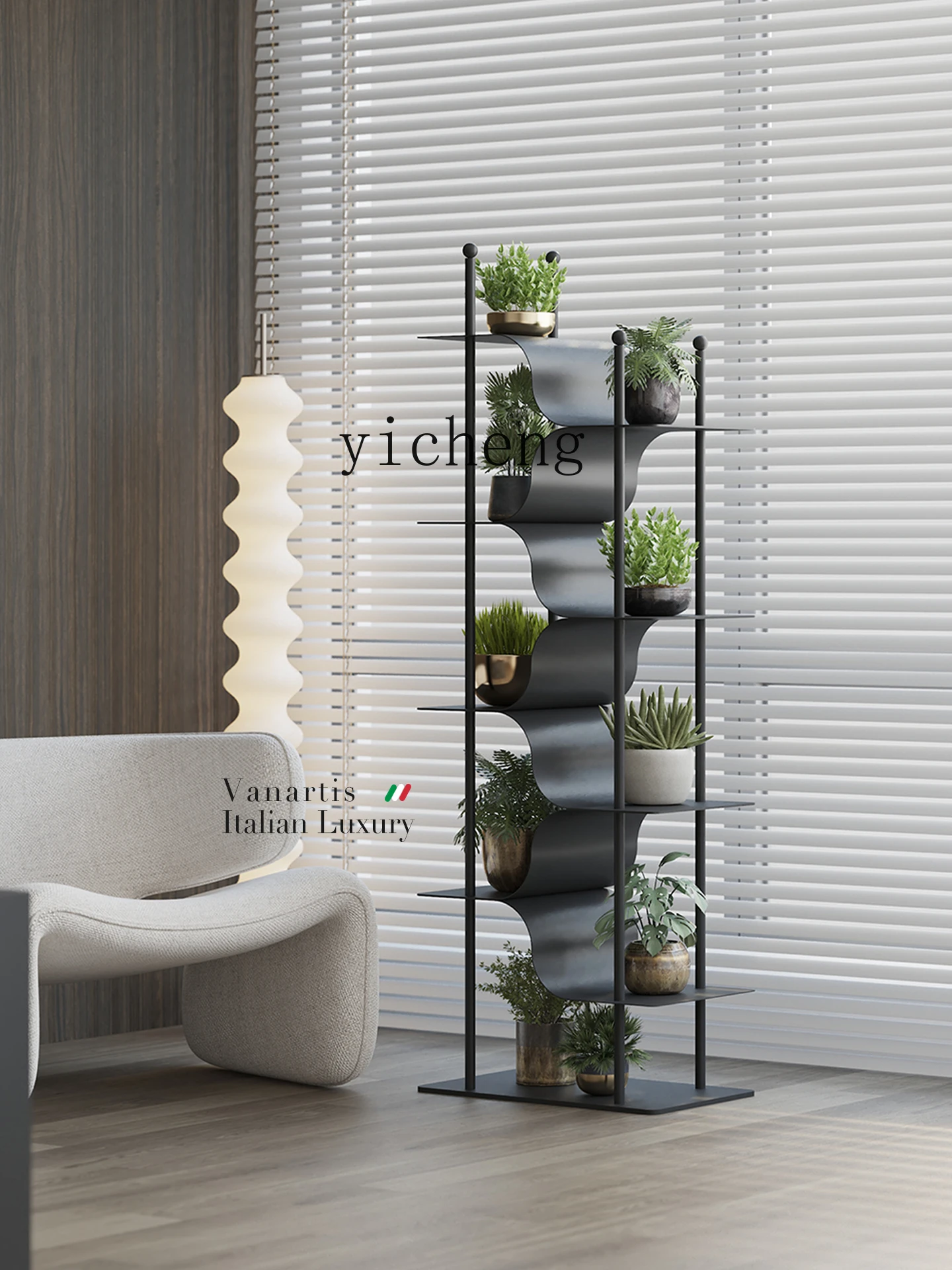 

TWR Living Room Wall Display Rack Home Simple Bookshelf Storage Rack Organizer