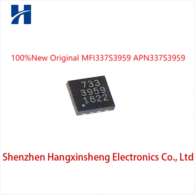 1PCS/LOT 100%New Original MFI337S3959 APN337S3959 Encapsulated QFN8 Apple Certified Chip Decoding IC