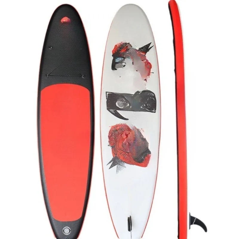 Inflatable Surfboard Inflatable Paddle  Luya Pulp Water Ski  Portable Inflatable Pulp Outdoor Surfboard
