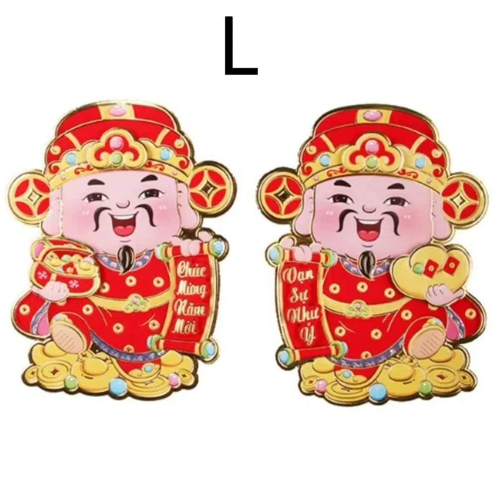 

Vietnamese Spring Festival Decorations The God of Wealth Festival New Year Hanging Ornament Layout Hanging Spring Festival