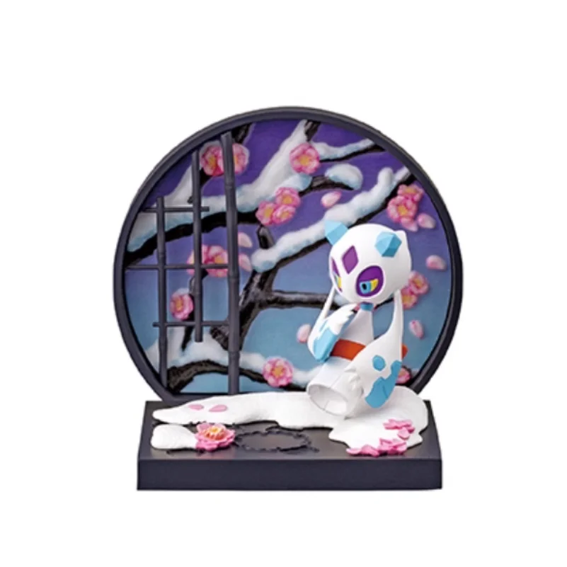 Re-ment Pokémon японское окно полный набор ящик яйцо miniaturescenefiguretrendytoy настольная глухая коробка орнамент коллекционная модель