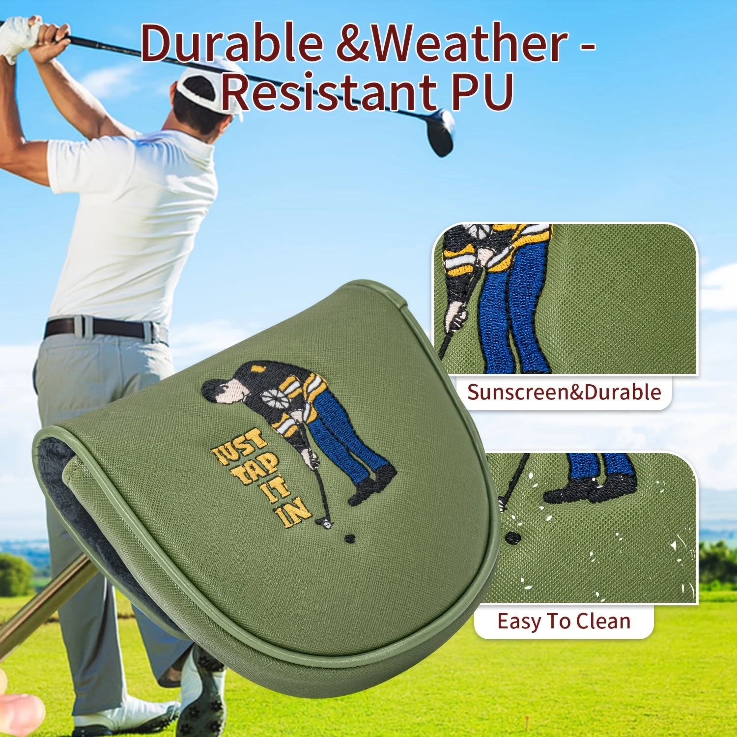 1 buah Sarung Kepala Stik Golf - Golf Equipment Rack ulasan dan harga