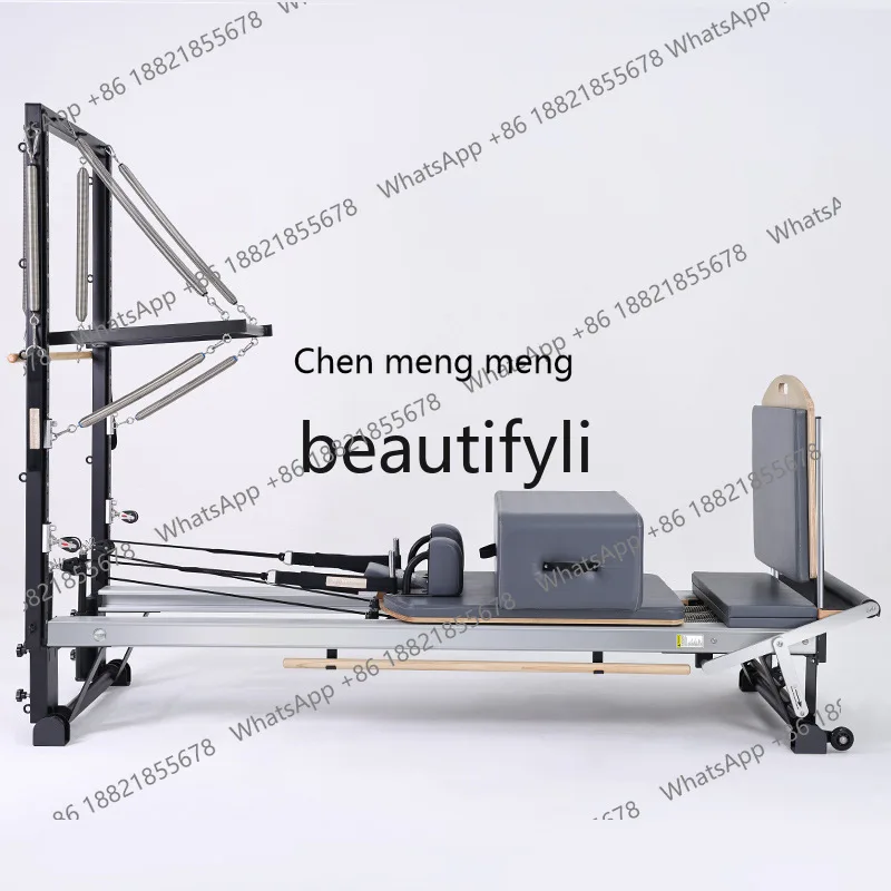

Aluminum Alloy Pilates Core Bed Full Set Yoga Studio Fitness Equipment Foldable Elevated Bed