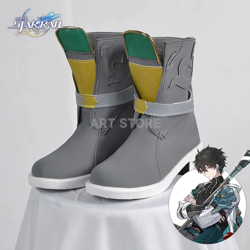 Fuxuan Cosplay Schuhe Spiel Honkai Star Rail Fuxuancosplay Schuhe Stiefel für Comic Con Halloween Fuxuan Kostüme Schuhe für Frauen