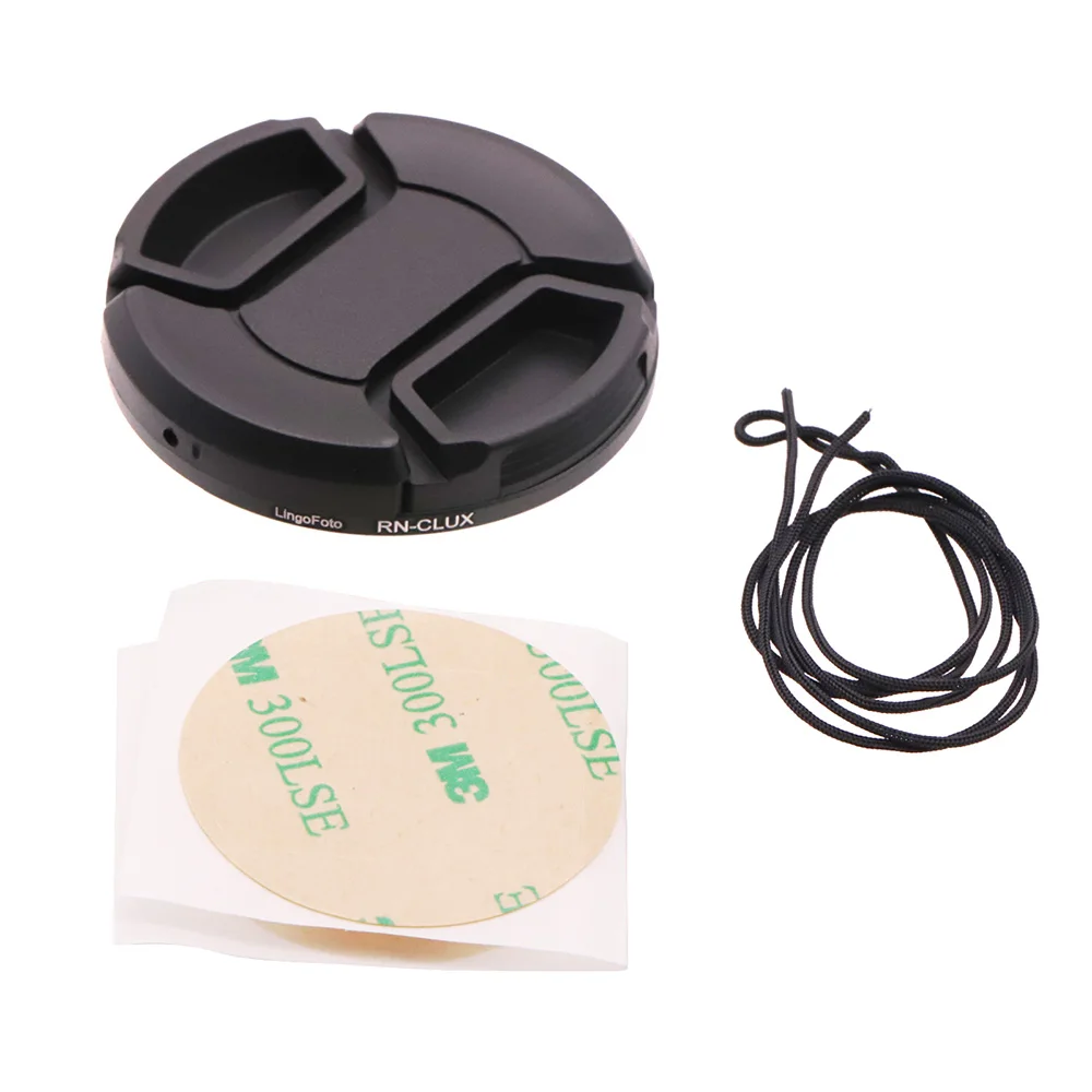 Kit adattatore filtro e copriobiettivo RN-CLUX per Leica C-LUX con tappo da 49 mm LL1619