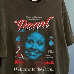 Pearl A24 Movie T shirt Says You Can Kill Her Dreams Mia Goth Horror long or short sleeves
