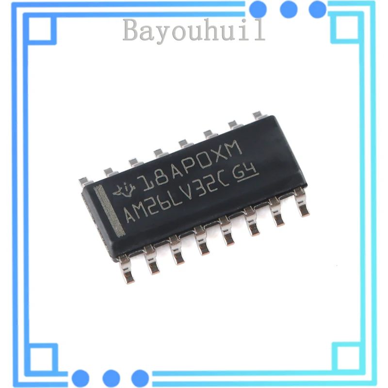 

10PCS Original Authentic Patch AM26LV32CDR SOIC-16 Four-Way Differential Line Receiver Chip