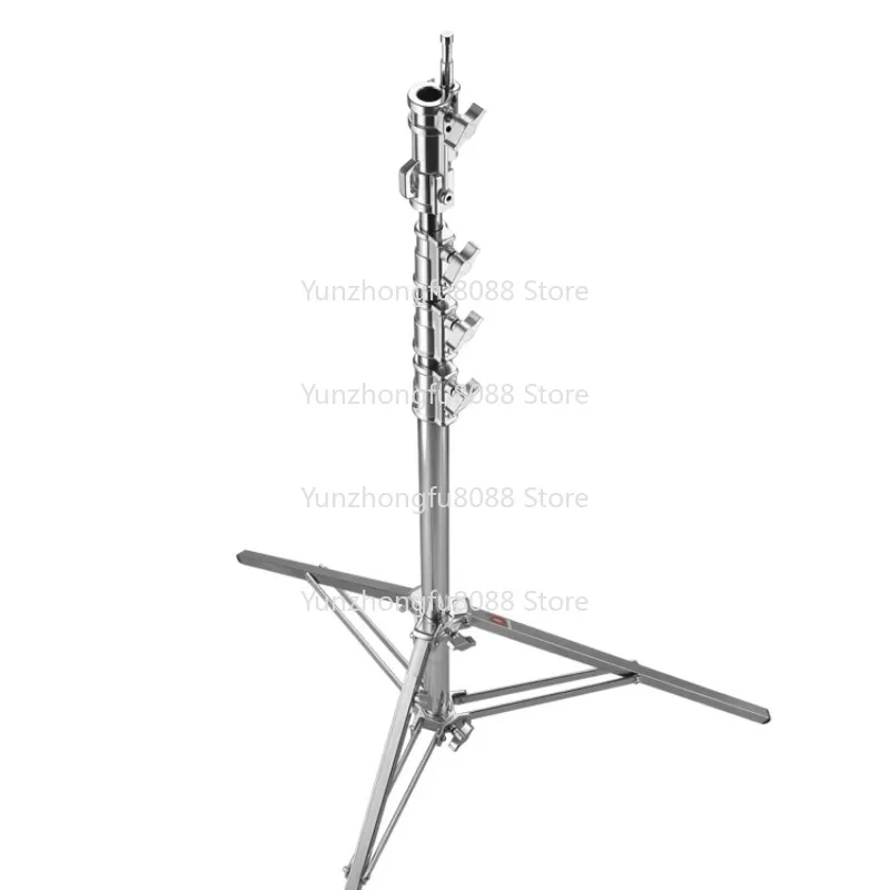 Supporto per luce da studio fotografico con tamburo in acciaio inossidabile resistente da 30 kg, treppiede per fotografia
