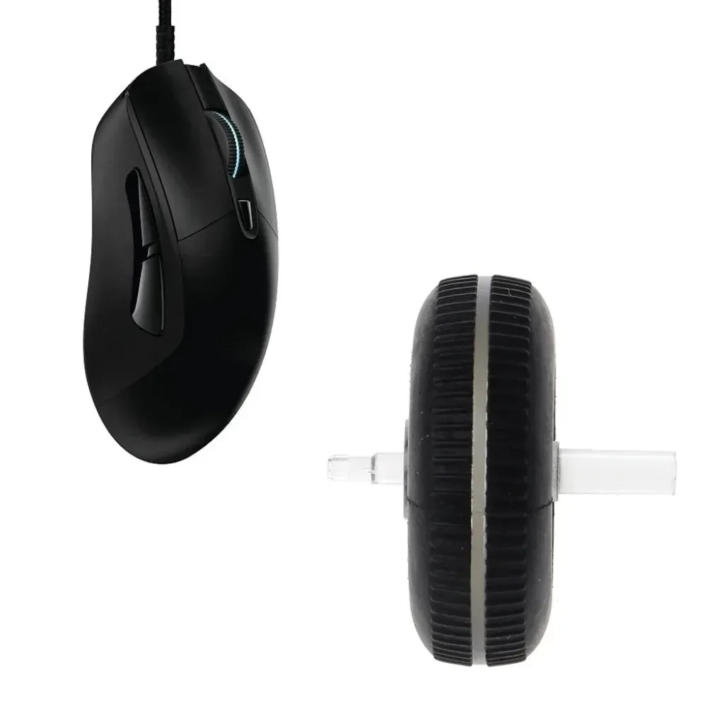 Mouse pés patins mouse rolagem roda rolo peças de reparo para logitech g403 g703 mouse desliza bordas curvas