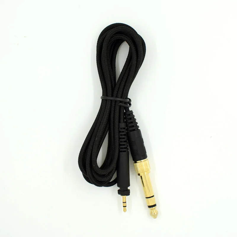 Replacement 2M Jack Plug 6.35MM Adapter Audio Cable for Shure SRH440 840 940 for PHILIPS SHP9000 SHP8900 Headphones