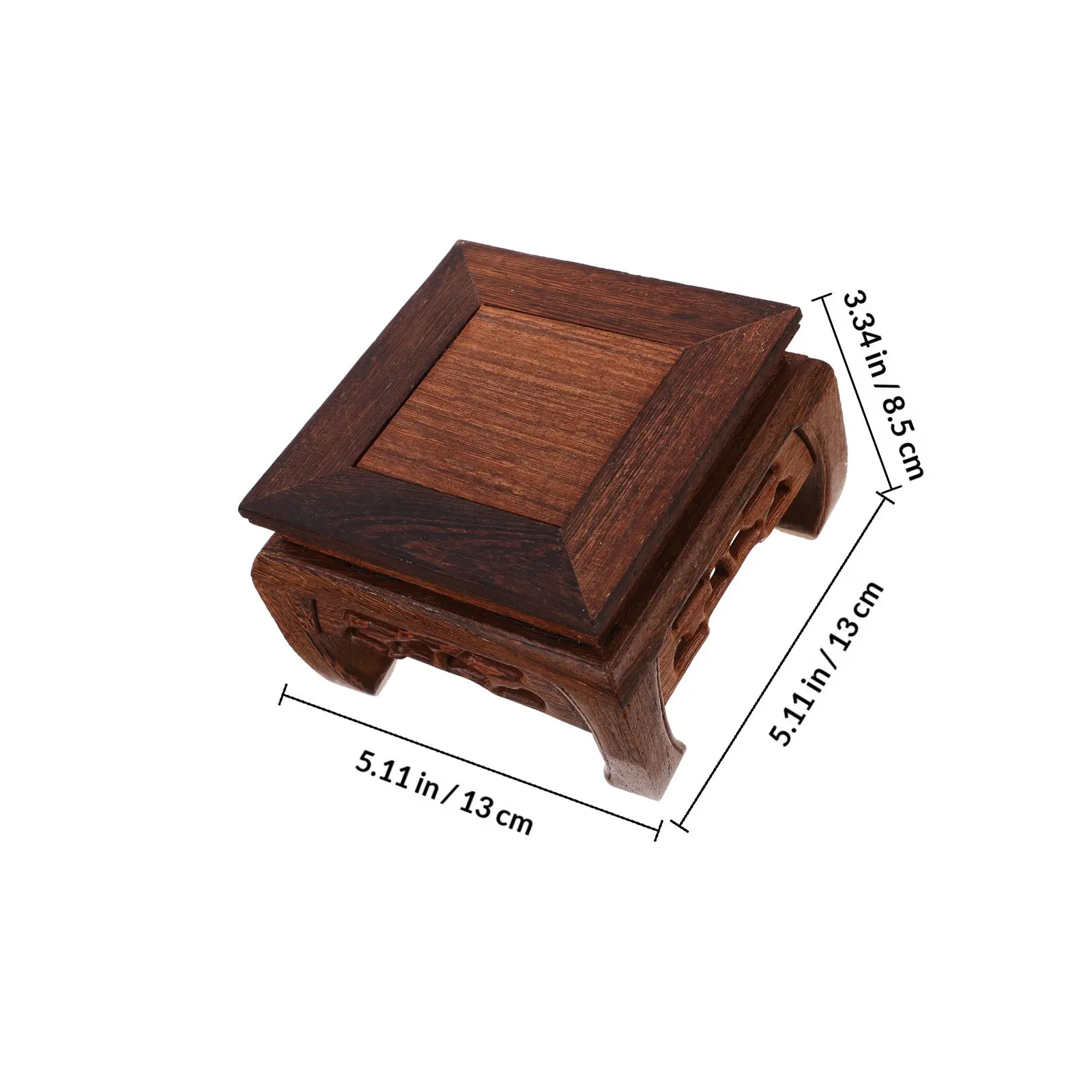 Premium Chicken Wing Wood Plant Stand Heavy Duty Potted Plant Riser for Indoor Home Office Desktop Vase Fish Bowl Succulent