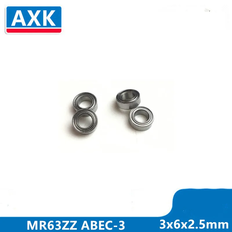 

Mr63zz Bearing Abec-5 (10pcs) 3*6*2.5 Mm Miniature Mr63 Zz Ball Bearings L630zz Good Quality