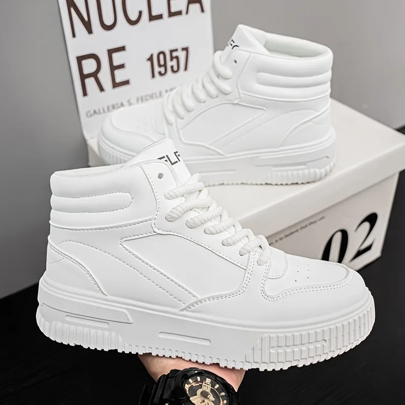 

2026 Autumn/Winter New High Top Shoes Classic Couple Sports and Leisure Shoes Retro Fashion Multi functional Student Board Shoes