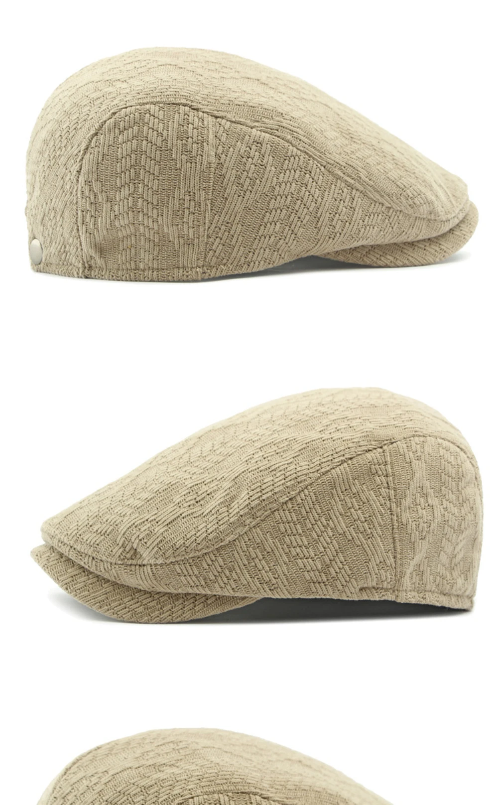HT4575 Berets Herbst Winter Gestrickte Hut Kappen für Männer Frauen Vintage Künstler Maler Baskenmütze Hut Ivy Flache Kappe Männlich Weiblich Baskenmütze Kappen – Detail 10