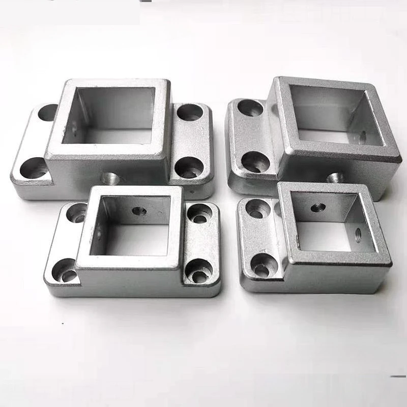1pcs3030/4040 industrial aluminum profile flange holder four-way flange base with square fixed flange base, corner code holder