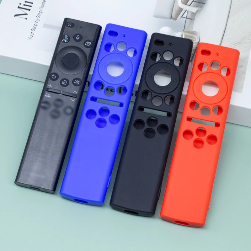 FOR SAMSUNG BN59-1385 Remote Control Silicone Case With Lanyard Luminous Drop-Resistant Pretective Cover For TV Remote Control