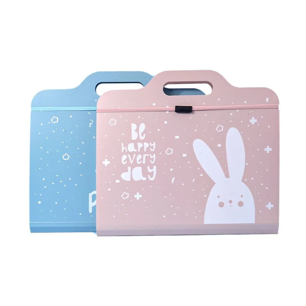 

13 Pockets File Folder Portable Multifunctional Test Paper Storage Booklet Waterproof Dirtyproof Document Bag