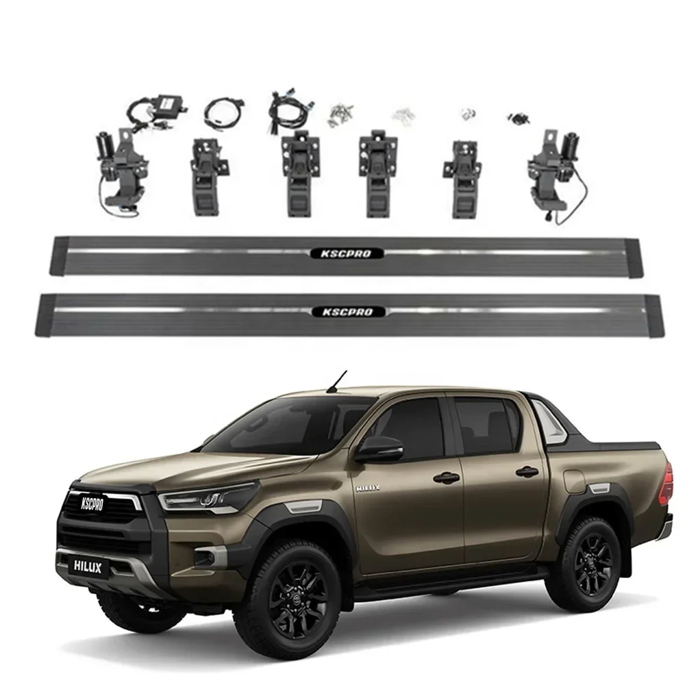 

Hilux Electric Side Step Power Running Boards For Toyota Hilux 2022