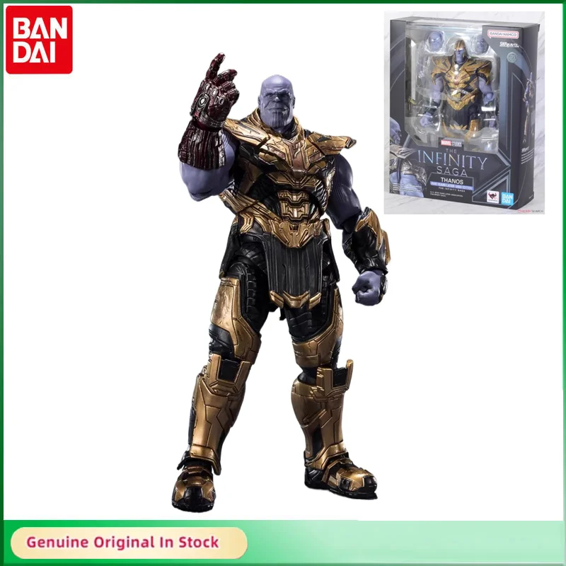 

Bandai Original SHFiguarts MARVEL Avengers：Endgame Thanos Action Figure Active Joints Model Hobbies Collectible Gift