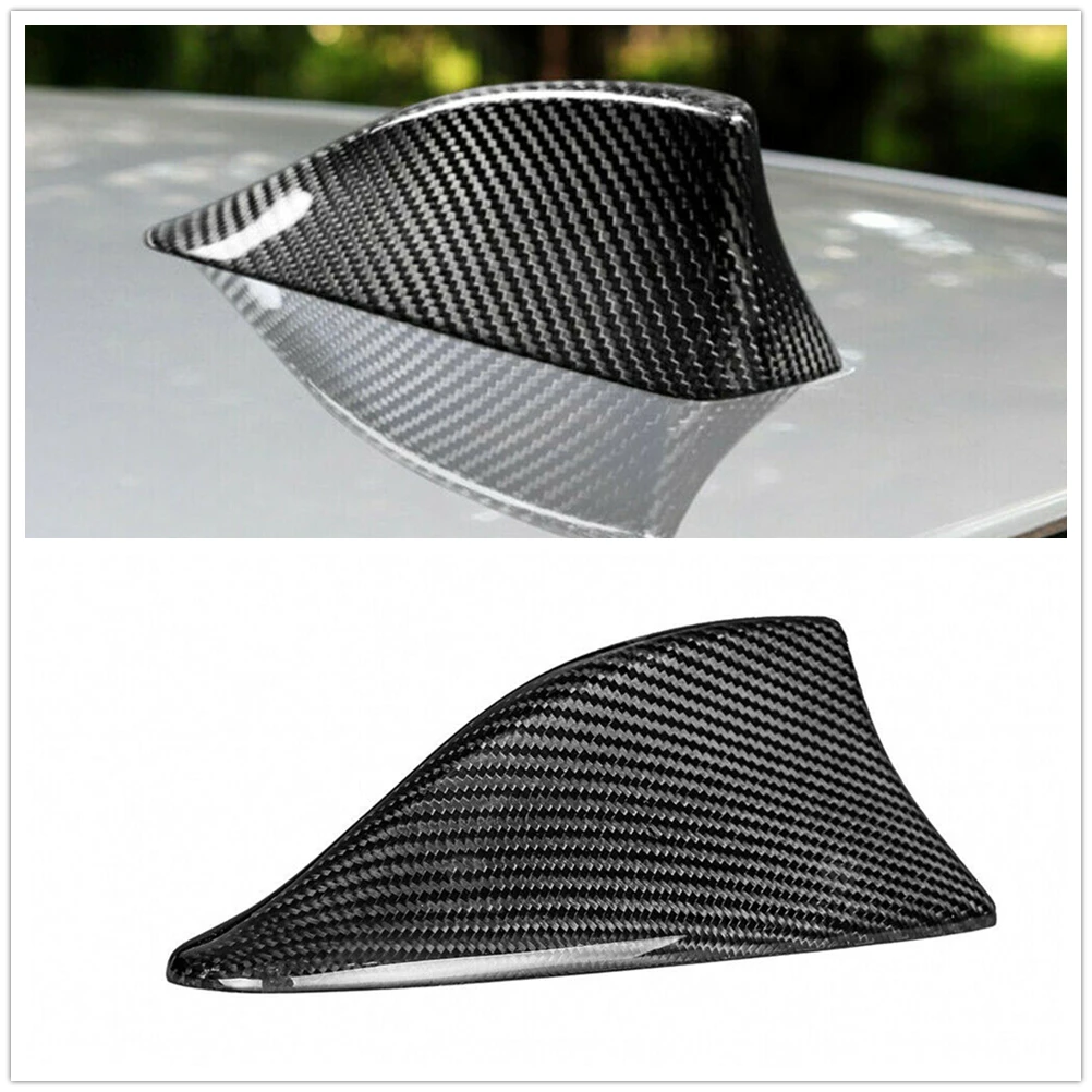 For BMW 5 7 Series F10 F01 F18 2011-2017 F01 F02 M5 Roof Shark Fin Antenna Cover Real Carbon Fiber Antennae Aerial Case Shell