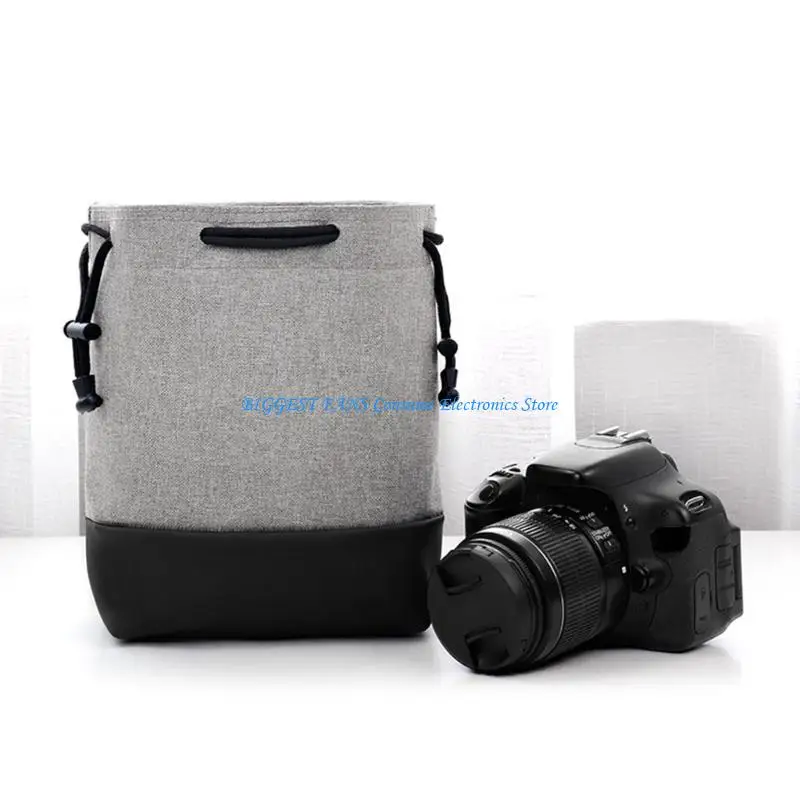 Waterproof Camera Lens Bag Protective Padded Case For Photography Equipment