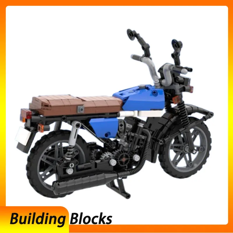 

In-stock small particle building blocks MOC-134654 Car, construction toy, 3D model, gift, educational DIY ornament for boys.