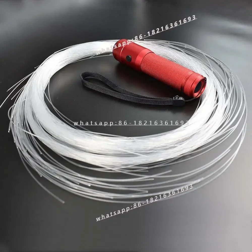 2006GOOD New Colorful Luminous Whip Flash Fiber Point Performance Props
