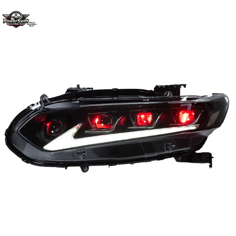Suitable for Honda 18-22 10th Generation Accord Modified LED Daytime Running Lights Flowing Turn Signal Headlight Assembly