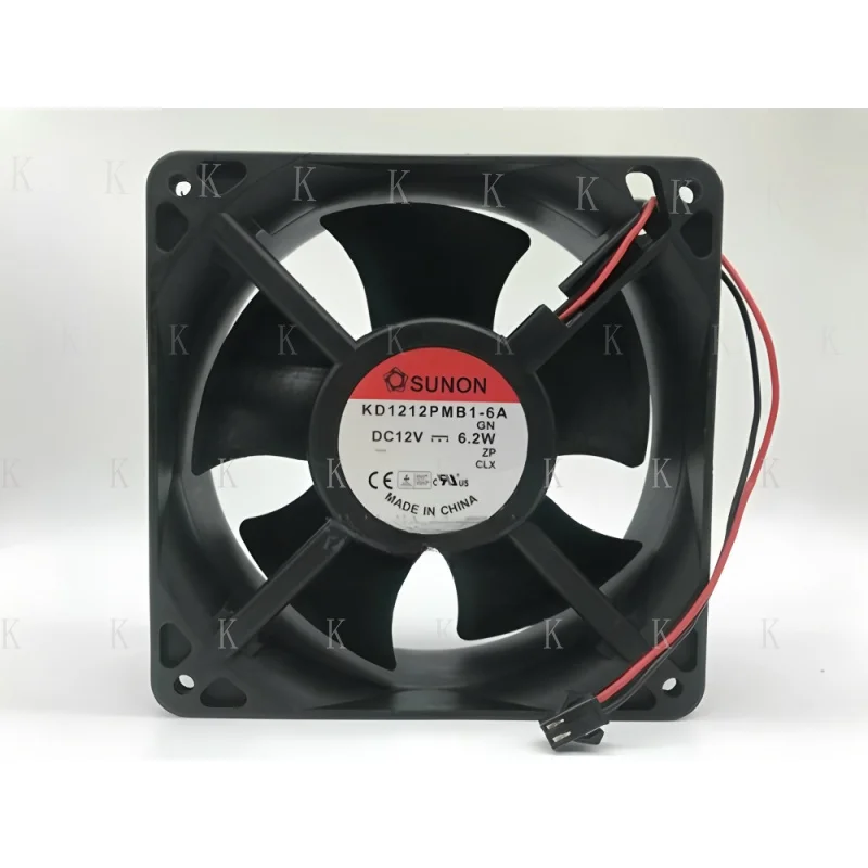 

C ДЛЯ высокоуровневого охлаждающего вентилятора KD1212PMB1-6A 12 В 6,2 Вт 120*120*38 мм