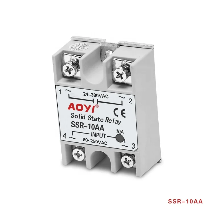 5PCS Guaranteed 15A Load 24-380VAC Solid State Relays SSR-15AA