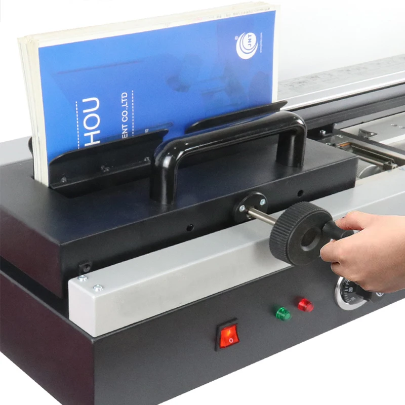 Hot Melt Binding Machine Voucher/Book/Document Binding Machine Hot Melt Binding Machine Desktop Office Binding Machine