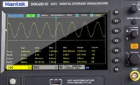 Best sell Hantek Signal Generation Oscilloscope DSO2C10 2C15 2D10 2D15 Dual-Channel Digital Storage Oscilloscope 100M 150M 1