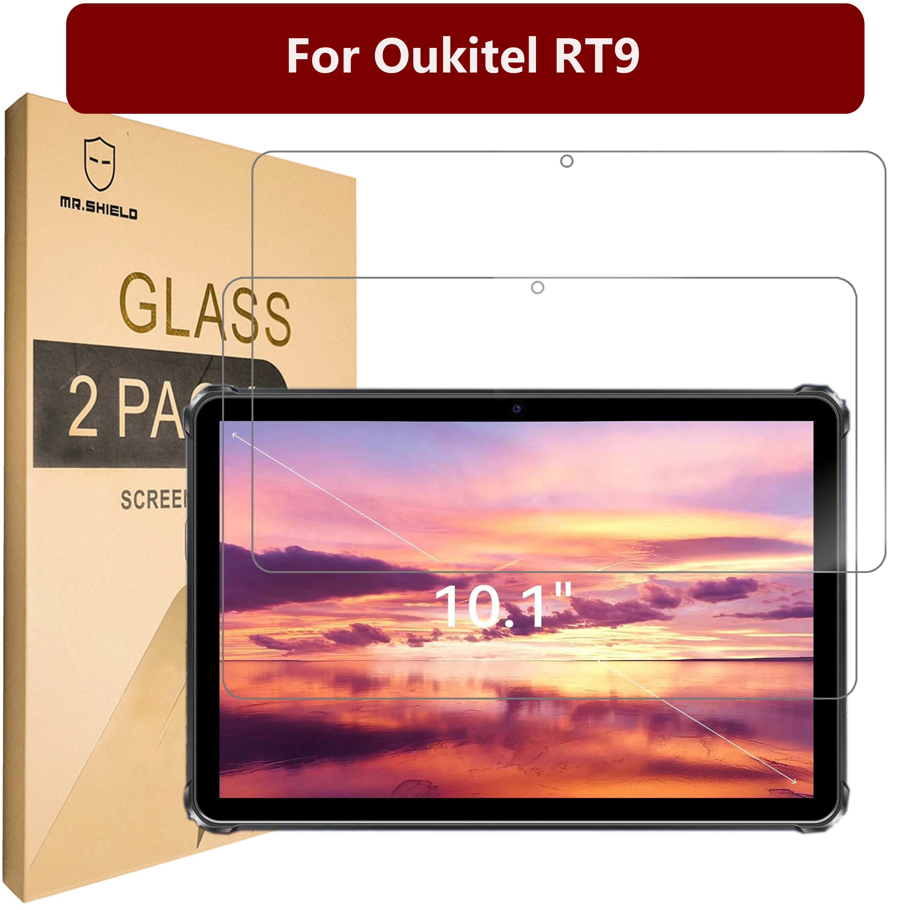 Protección de pantalla Mr.Shield para Oukitel RT9: Evaluación detallada y recomendación realista