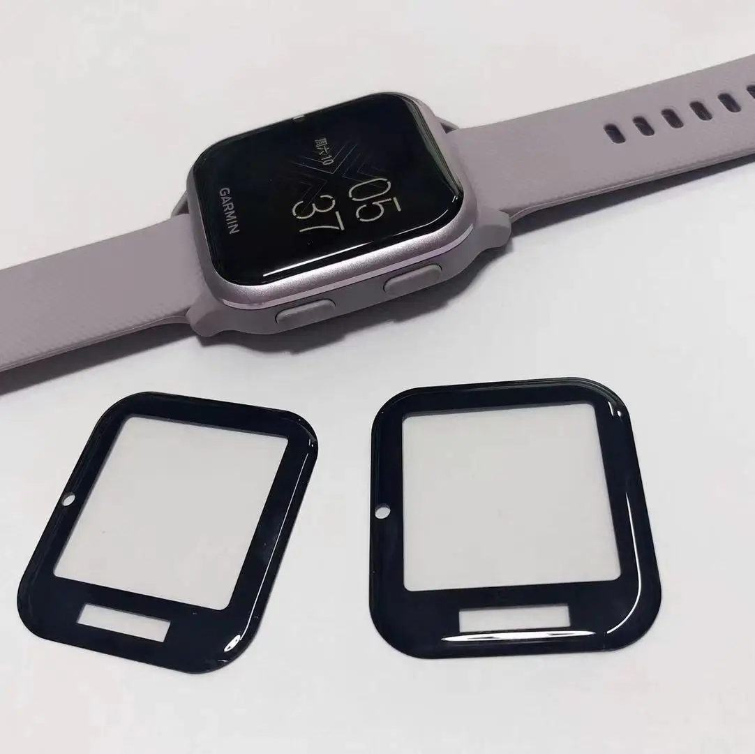 Screen Protector for Garmin Venu SQ & Venu Sq venu2 Curved Edge Full Coverage Soft Protective Film for Garmin Venu 2S Not Glass