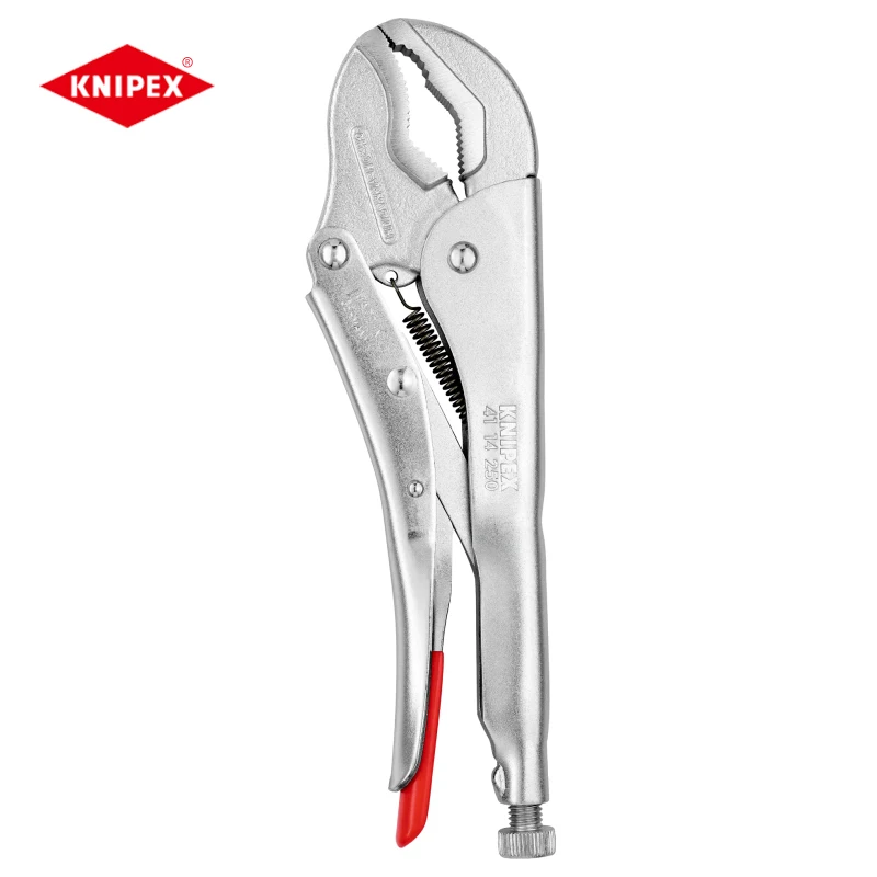 

KNIPEX Tool Locking Pliers Chrome Vanadium Electric Steel Grip Plier Adjustable Welding Tools 250mm NO.41 14 250