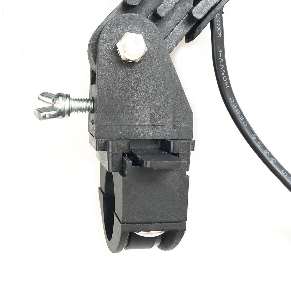 Faretto leggero per fucile con cannocchiale montato su pistola 12V 125mm CREE 25W LED bianco/verde/rosso luce per arma con maniglia a spina femmina