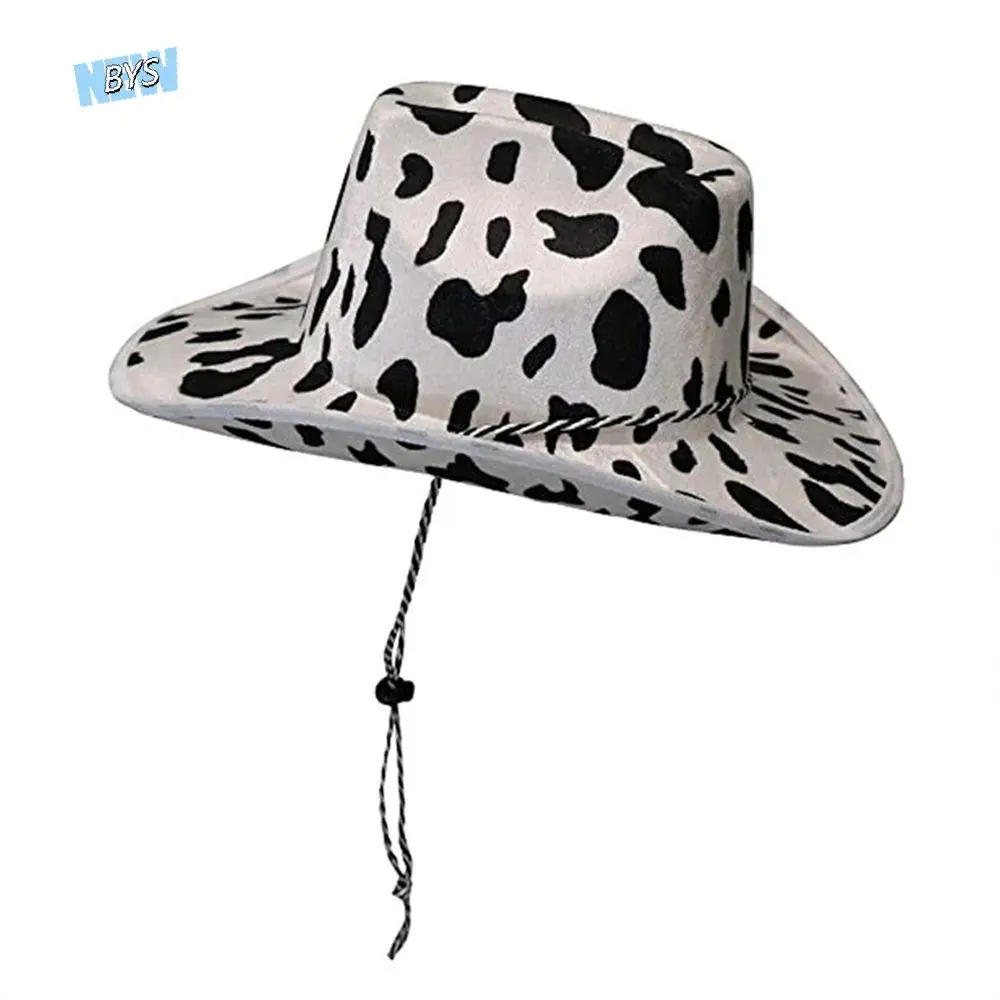 

Fashion White Cow Sequin Drawstring Pink Star Girl Cap Stetson Cowgirl Hat Cowboy Hat