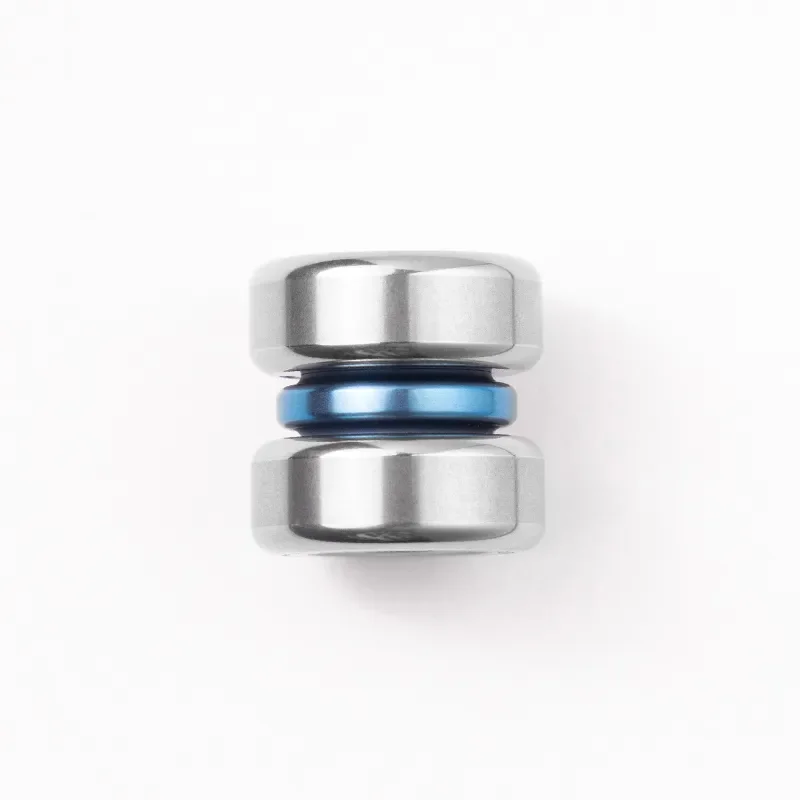 BLUE LAUTIE Link Rod Titanium Blauw Set Spinner Speelgoed Volwassenen Speelgoed Bureau Accessoires Tol Bureauspeelgoed