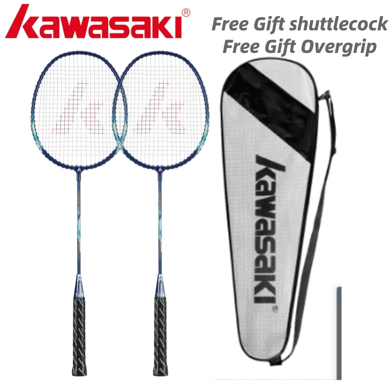 Kawasaki Badminton Racket 1U Aluminium Frame Badminton Racket Racket Met String Voor Outdoor Entertainment UP-0182