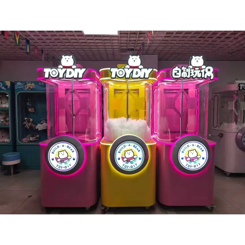 Customized Factory Price Easy Operation Various Toy Cotton Filling Machines Customizable Cotton Stuffing Machine