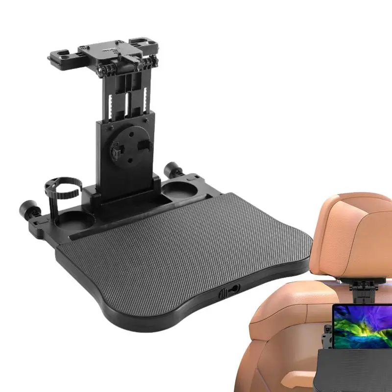 

Back Seat Tray For Car Backseat Carseat Table With Cup Holder Car Back Seat Tray Accessories For Working Traveling Writing