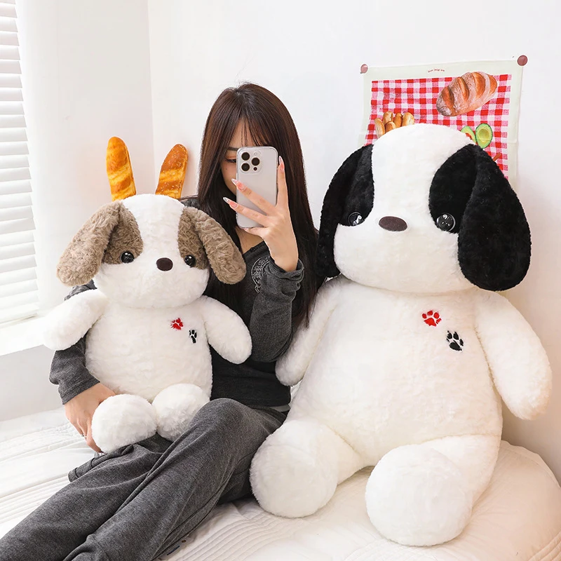 

Кавайная плюшевая игрушка, мягкая кукла, щенок с длинными ушами, милая мягкая подушка с животными для детей, подарок на день рождения для девочек, приятель для сна